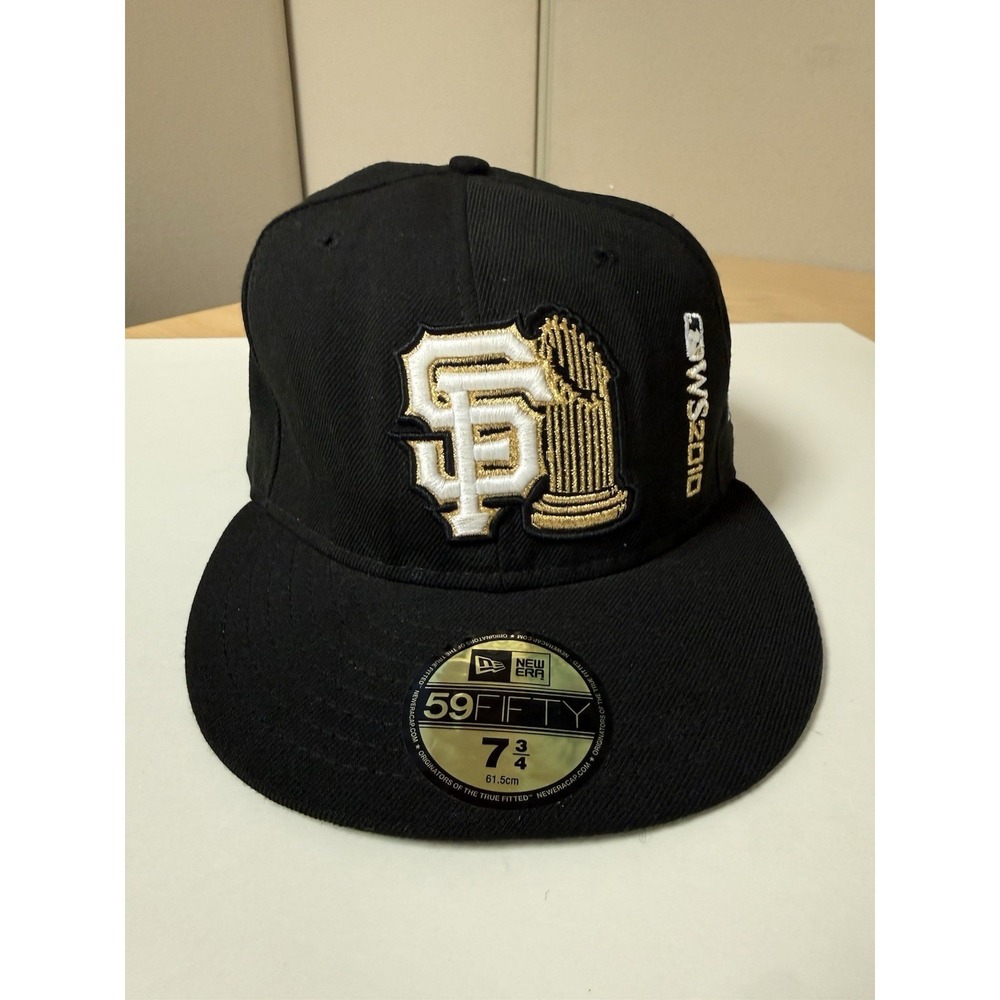 SF Giants 2010 World Series Champions New Era 59FIFTY Fitted Hat 7 3/4